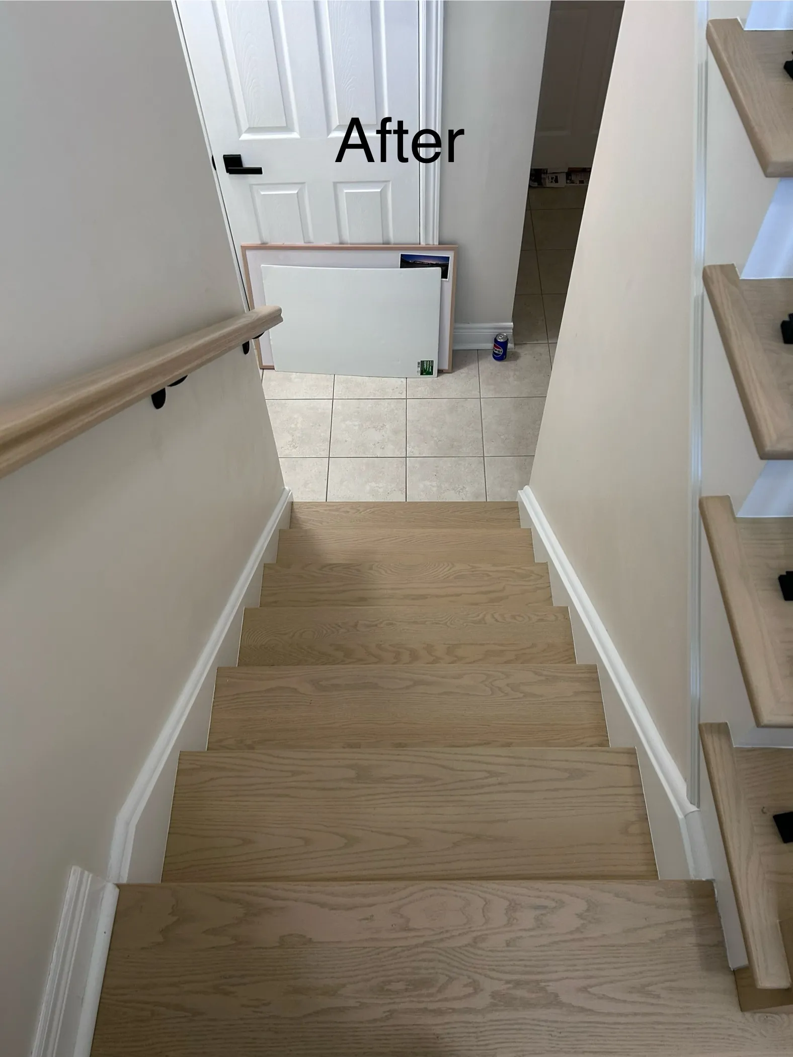 Luxury Vinyl Plank (LVP) Stair Installation Markham GTA