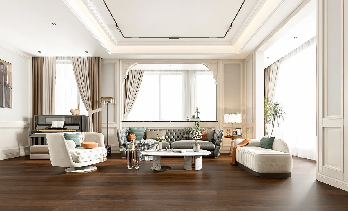 BBS Flooring Hudson - Woden Vermont 6 1/2 Oak Engineered Hardwood Flooring premium engineered hardwood in Markham, Toronto, and Durham